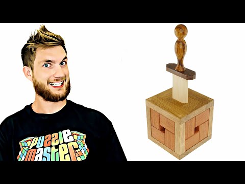 The review of the wood puzzle Excaliburr made by Pelikan