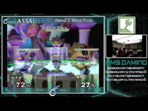 Otafest: Assault II - Quaff (Marth) vs Sleak (Fox)