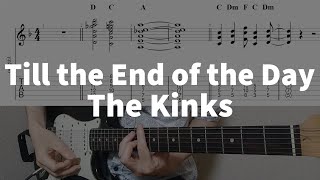 Till the End of the Day - The Kinks Guitar Tab