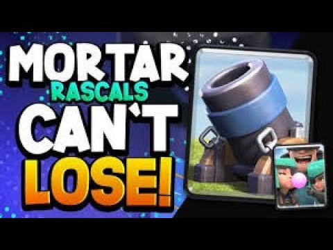 Best Mortar Bait Deck F2P | Mortar Deck Gameplay | Clash Royal | Frozine Gaming