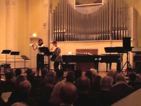 Wendy Quinlan and Alison Mitchell playing W.F. Bach