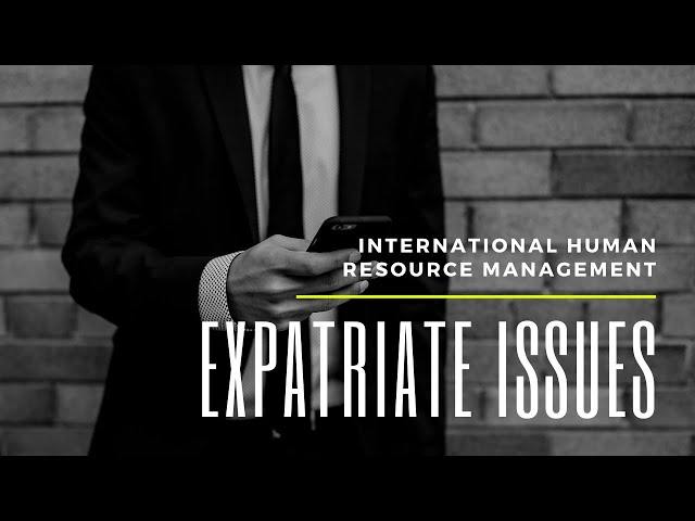 Videouttalande av expatriate Engelska