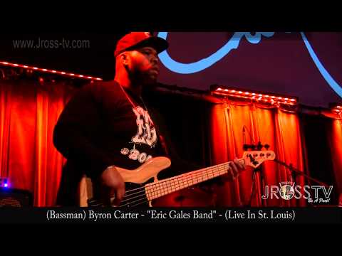 James Ross @ (Bassist) Byron Carter - "Funky Bass Groove" - www.Jross-tv.com (St. Louis)
