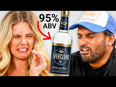 Australians Try America's Strongest Alcohol (190 PROOF/95%)