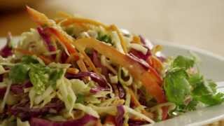 Salad Recipes - How to Make Asian-Style Coleslaw