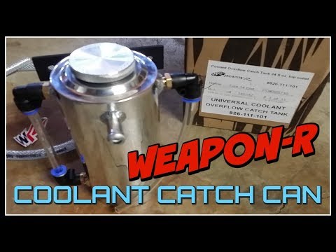 Weapon-R Universal Coolant Catch Can 826-111-101