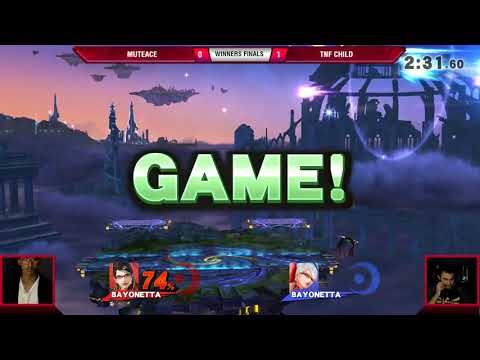 VS Weekly 8/3/17 - Winners Finals - MuteAce (Bayo) vs Child (Bayo) - Smash 4