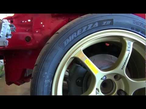 Project RED: VLog # 003 - Problems with big tires 255/40/17 on integra