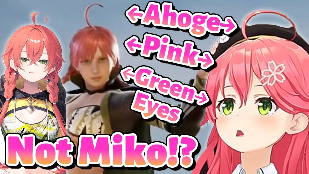 Miko meets someone very similar to Miko【Hololive Clip/EngSub】