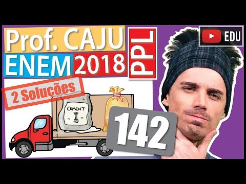 [ENEM 2018 PPL] 142 📓 PERCENTAGE Using the maximum load capacity of a store's truck