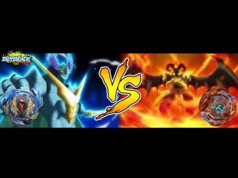 神様 Valkyrie .6v.Rb Vs. Blaze Ragnaruk .4c.Fl – Burst BeyBattle