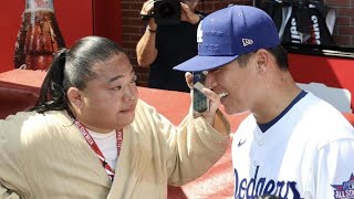 ⚾山本由伸が大興奮！人気ドラマ「VIVANT」ドラムとの夢の共演✨