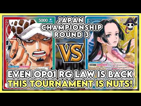 [Japan Championship R3] Even OP01 RG Law Is Back! This Tournament Is Nuts!
