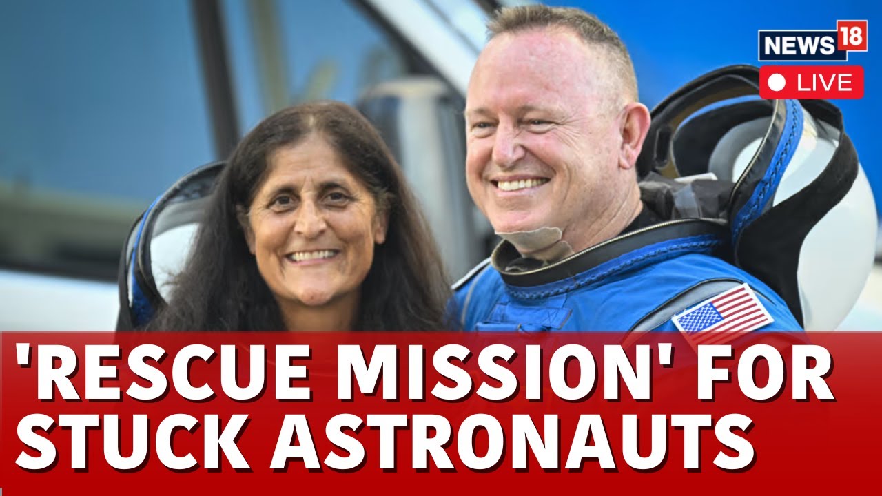 LIVE: SpaceX Rescue Mission For Sunita Williams And Butch Wilmore | SpaceX Rescue Mission LIVE