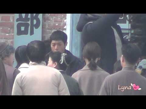 20140224 Kim HyunJoong fancam @ 감격시대 촬영중-서대문 형무소