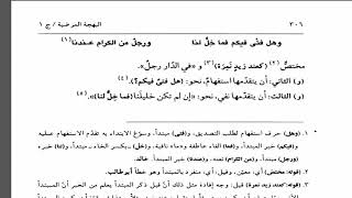 صورة شرح السيوطي(53) ولا يجوز الابتدا بالنكرة