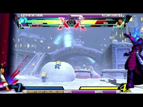SFO Monthly July 2015 - UMVC3 - Winners Final - MBA|SpartanThrone vs Rize|Infexious