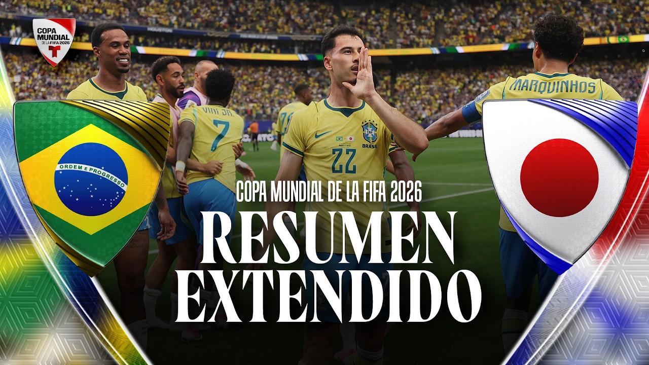 Resumen Brasil vs Japón