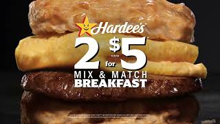 Hardee's 2 for $5 Mix and Match | French Toast Dips