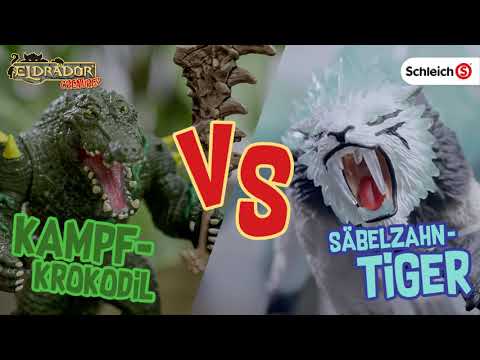 Schleich Eldrador® Creatures | Angriff auf die Eisfestung: Dschungel vs. Eis