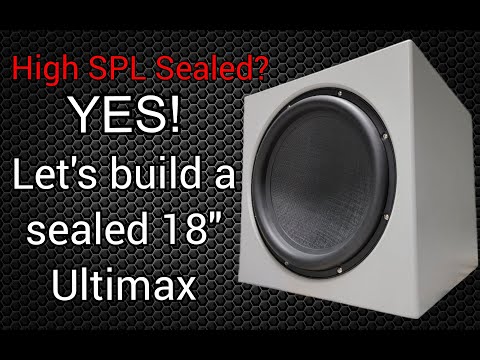 Dayton Ultimax 18 18 Inch Sealed Subwoofer Box Ultimax 18 Shop