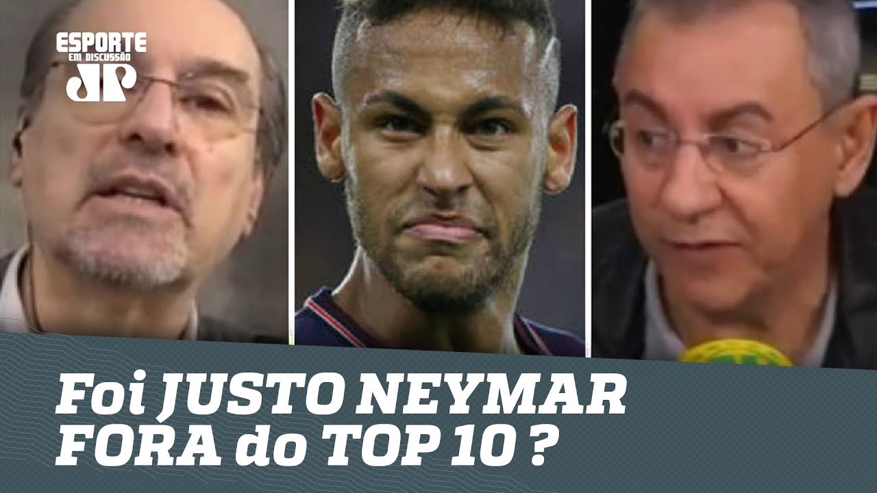 Foi JUSTO NEYMAR FORA do TOP 10 da FIFA? Veja DEBATE!