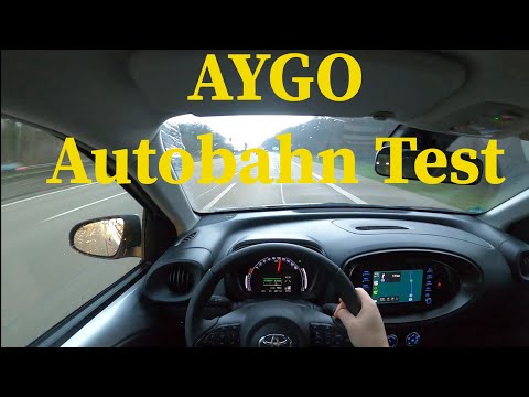 2022 Toyota Aygo X Play Autobahn Test