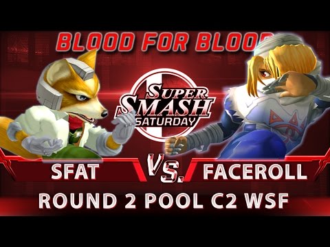 SSS: B4B - CLG | SFAT (Fox) vs. Captain Faceroll (Sheik) - SSBM Round 2 Pool C2 WSF - Smash Melee