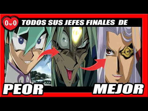 Ranking de Jefes Finales de Yu-Gi-Oh! Duel Monsters