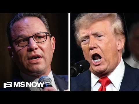 Gov. Shapiro: Midterms must be referendum on Trump 'CHAOS, CRUELTY, CORRUPTION'