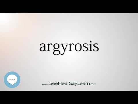 argyrosis (Every English Word Pronounced) 📕🔊🗣️😎✅