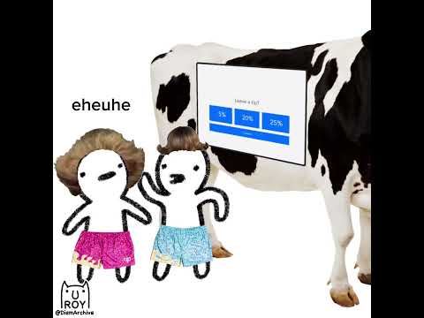 COWTIPPING #meme #rotoscope #67 #animation #funny #comedy #comic #cow