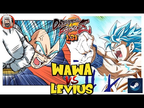 DBFZ Wawa vs Levius - (Cell, VegetaSSB, A18) vs (GouSSB, GogetaSS4, VegetoSSB) Ver 1.31