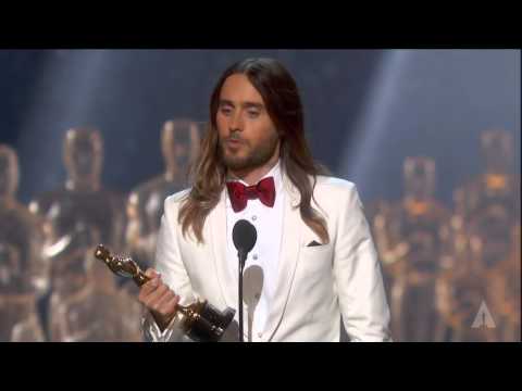 Jared Leto En İyi Yardımcı Erkek Oyuncu Ödülünü Kazandı | 86. Oscar (2014)