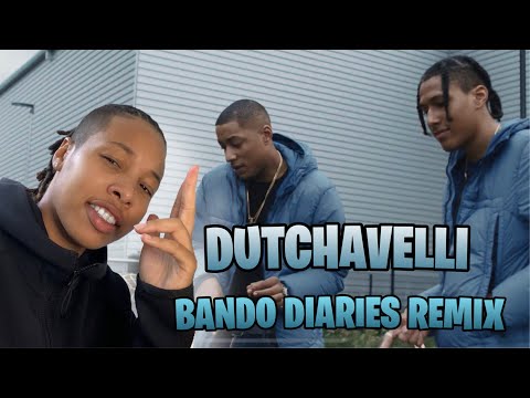 🌍 🤯 Dutchavelli - Bando Diaries (Remix) [feat. OneFour, Kekra, Noizy & DIVINE] | REACTION
