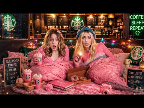I Secretly Live in Starbucks! Millionaire Girl Went Bankrupt
