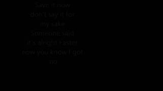 No Brakes The Offspring (Lyrics on screen.)