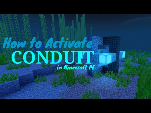 ✓Minecraft 1.16 - How to activate Conduit