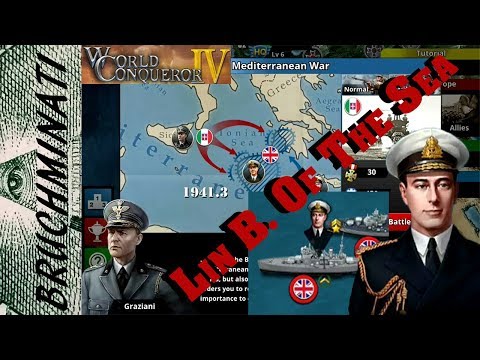 Axis Campaign Mediterranean War #5 (No Generals) World Conqueror 4