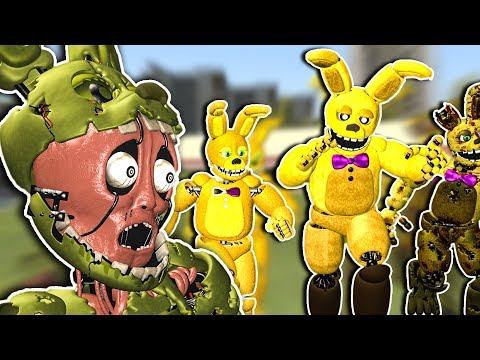 New FNAF 3 Killer Age Pill Pack Updates! - Garry's Mod Gameplay - Five Nights at Freddy's Gmod
