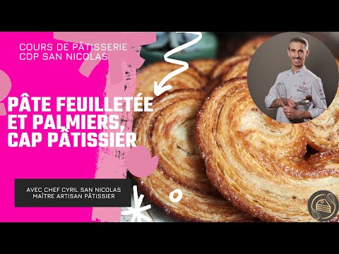 Délicieuse recette des palmiers par Chef Cyril San Nicolas