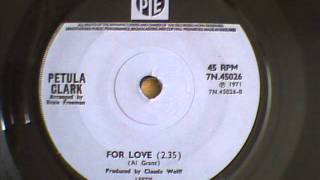 petula clark - for love
