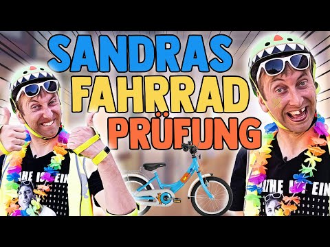 Sandras Fahrradprüfung ????????
