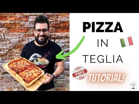 Free TUTORIAL!!! PIZZA IN TEGLIA , soffice e veloce come dal panettiere