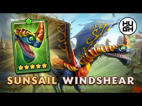 Sunsail Windshear - Dragons: Titan Uprising - Legendary Dragon