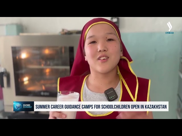 Summer career guidance camps for schoolchildren open in Kazakhstan