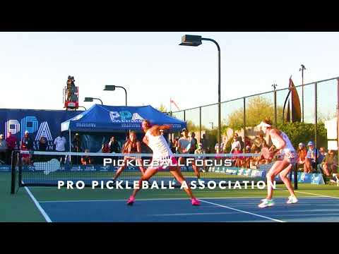 Simone Jardim & Lucy Kovalova vs Callie Smith & Catherine Parenteau at PPA Phoenix ('21)