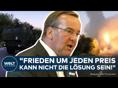 UKRAINE-KRIEG: Pistorius "Aggressor ist Russland!" Der Verteidigungsminister spricht Klartext!