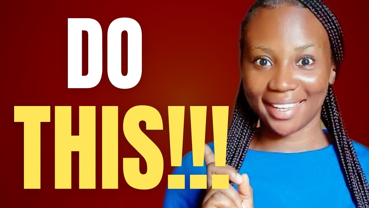 5 THINGS to DO when THE “MOMENT” HAPPENS