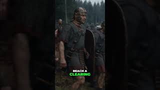 See the Romans digging a fort under attack.
